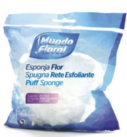 Burete pentru baie din plasa .exfoliere si masaj,Puff [2]