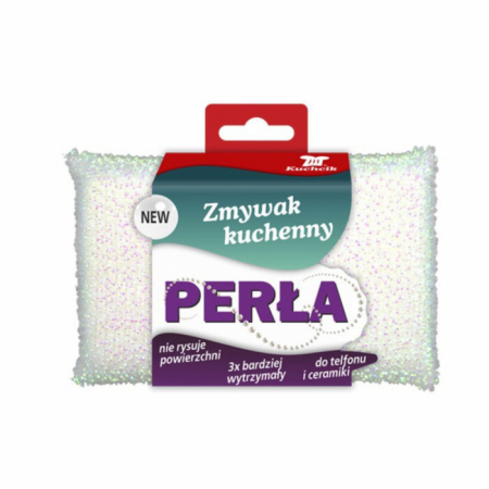 Bureti pentru vase si bucatarie - Burete pentru vase de teflon si ceramica,Perla