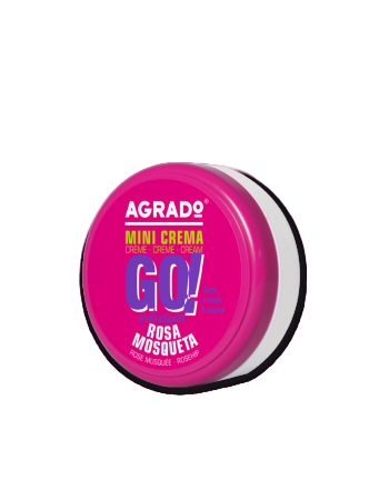 Lotiuni ,lapte,creme si uleiuri pentru fata si corp - Crema hidratanta pentru maini cu trandafir salbatic Mini Go, 50ml