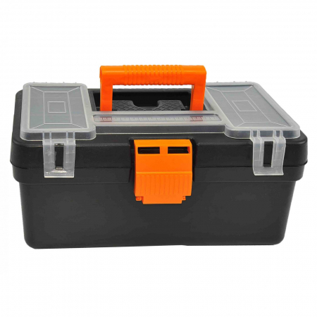 Organizatoare si cutii pentru scule - Cutie de scule din PVC 9 compartimente 33cmx17.5cm x15cm,MINI KID
