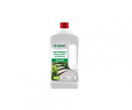 PRODUSE BRAND DAXI - Degresant concentrat pentru curatarea teraselor exterioare din dale si placi, 1 L