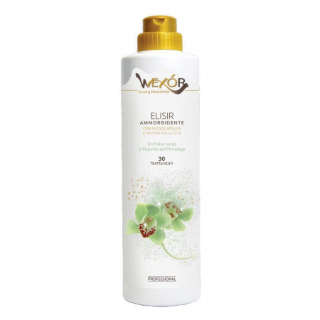 DETERGENTI RUFE SI INTRETINERE TEXTILE - Deobalsam de rufe cu microcapsule Orhidee Verde&Mosc alb 750ml