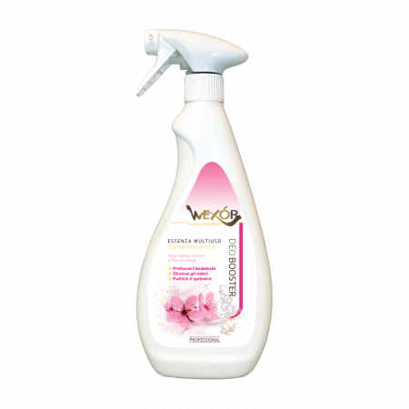 Odorizanti spray si neutralizatori miros ambient si tesaturi - Deobooster spray pentru ambient Armonia Rosa, 750ml, Wexor