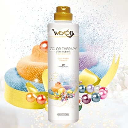 Detergent de rufe enzimatic pentru rufe colorate, Color Therapy, 750ml