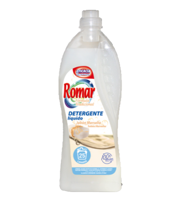 Detergenti de rufe - Detergent lichid pentru rufe albe si colorate, cu Sapun Marsella, 1.5L