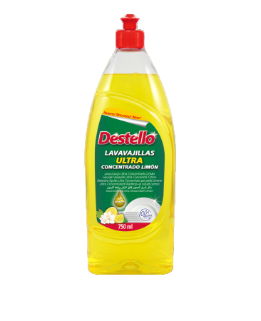 Detergenti de vase si solutii pentru bucătărie - Detergent lichid pentru curatarea vaselor,parfum de lamaie,750ml
