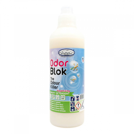 Detergenti de rufe - Detergent neutralizator miros concentrat pentru rufe OdorBlock, 1L