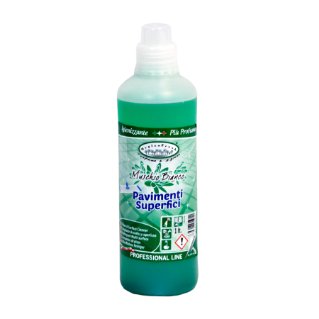 Pachete promotionale si Lichidari finale - Detergent parfumat pentru pardoseli si multi-suprafete Mosc Alb 1l