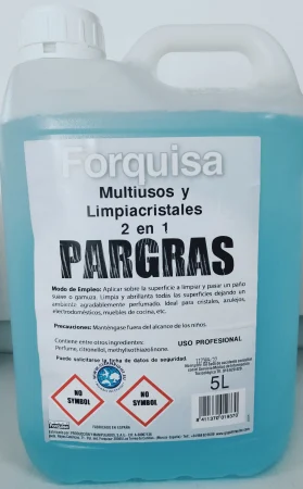 Solutii si detergenti industriali - Detergent profesional, multisuprafete si sticla, 5L
