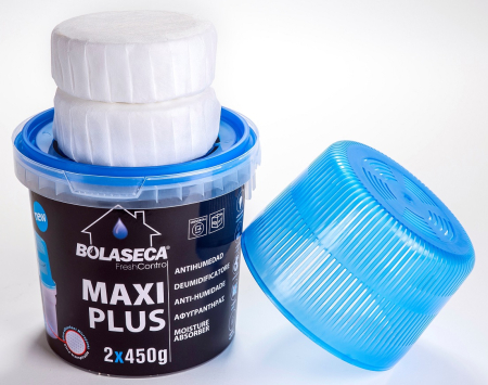 Absorbant de umiditate cu rezerve parfumate 2x500g, Maxi Plus [0]