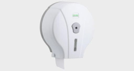 Dispensere hartie igienica  si consumabile - Dispenser hartie igienica jumbo, alb, Vialli