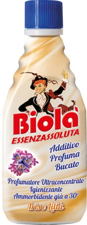 DETERGENTI RUFE SI INTRETINERE TEXTILE - Esenta de parfum pentru rufe ultra concentrata si cu proprietati de balsam, Iris si Liliac,Biola,300 ml
