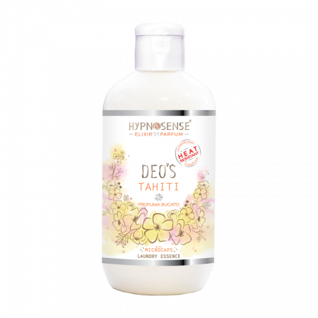 DETERGENTI RUFE SI INTRETINERE TEXTILE - Esenta parfumata cu microcapsule pentru rufe, Floare de tiare & Fructe tropicale Tahiti, 250ml