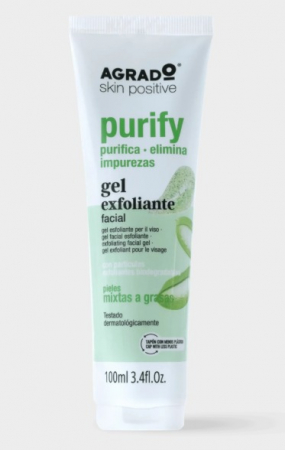 Lotiuni ,lapte,creme si uleiuri pentru fata si corp - Gel facial exfoliant purificator, 100ml