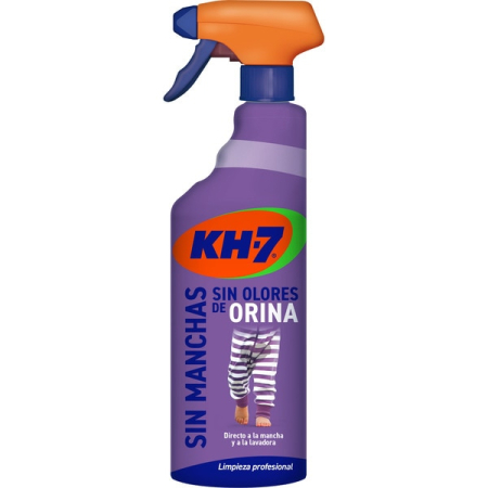 Soluții indepartare pete si inalbitori rufe - KH7- Fara pete si fara miros de urina, 750ml, cu pulverizator