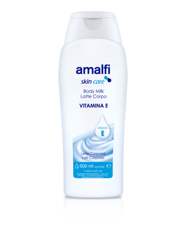 Lotiuni ,lapte,creme si uleiuri pentru fata si corp - Lapte de corp cu vitamina E 500ml Amalfi