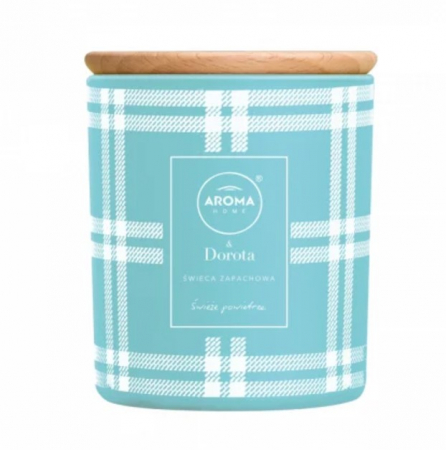 Odorizanti cu bete de ratan si lumanari parfumate - Lumanare parfumata Fresh Air, 150g, Dorota & Aroma Home