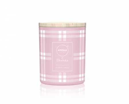 Odorizanti cu bete de ratan si lumanari parfumate - Lumanare parfumata Raspberry Jam, 150g, Dorota & Aroma Home