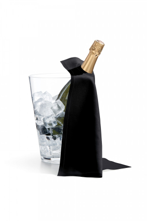 Accesorii pentru casa - Suport din bumbac pentru sticle de vin 40x40, Negru