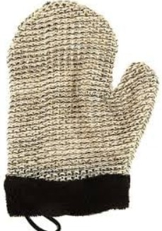 Manusa de masajBlack Men Sisal, exfolianta, pentru barbati [2]