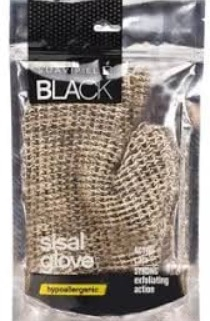 COSMETICE SI INGRIJIRE PERSONALA - Manusa de masajBlack Men Sisal, exfolianta, pentru barbati