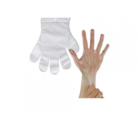 Saci si manusi menaj, folii alimentare si hartie de copt - Manusi de unica folosinta, marimea L, 100buc/set