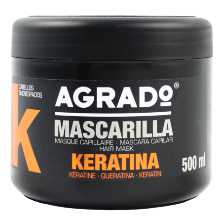 Masca tratament pentru par ondulat cu Keratina anti-electrizare, 500ml [1]