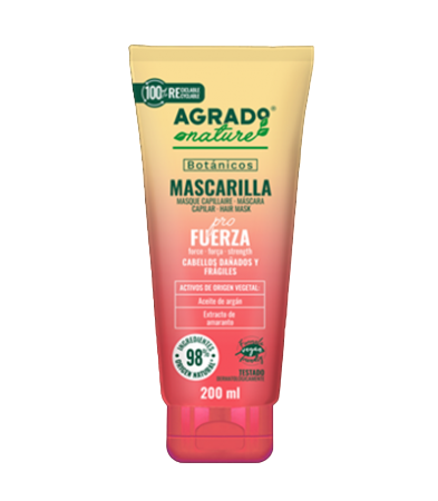 Cosmetice Naturale - Masca reparatoare pentru par Botanicos Pro Strength, 200ml