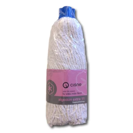 Mop umed de bumbac, alb, nr.11, 295g