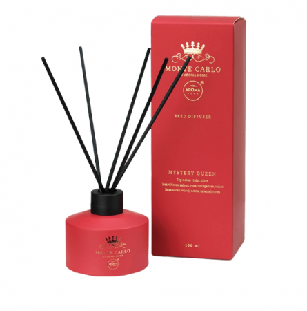 Odorizanti cu bete de ratan si lumanari parfumate - Odorizant cu bete de ratan, Mystery Queen, 100ml,  Monte Carlo