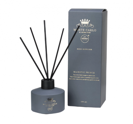Odorizanti cu bete de ratan si lumanari parfumate - Odorizant cu bete de ratan Royal Dignity, 100ml, Monte Carlo