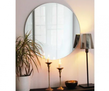 Home&Deco - Oglinda rotunda de perete, 60 cm