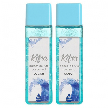 % REDUCERI DETERGENTI RUFE SI PRODUSE COMPLEMENTARE - Pachet Parfum de rufe 2 buc x Ocean 200ml