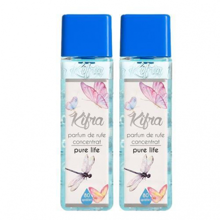 % REDUCERI DETERGENTI RUFE SI PRODUSE COMPLEMENTARE - Pachet Parfum de rufe 2 buc x Pure Life 200ml