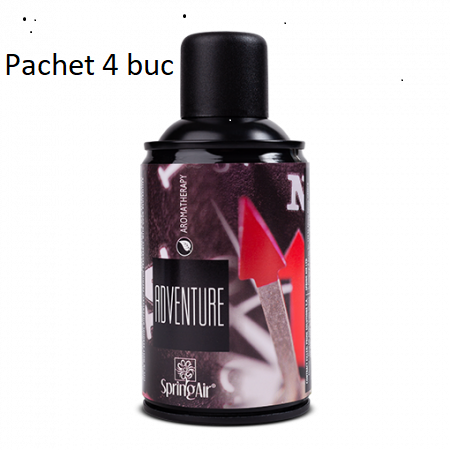 % REDUCERI ODORIZANTI SI NEUTRALIZATORI PENTRU MIROS - Pachet Spring Air 4 rezerve odorizante Adventure - Spring Air