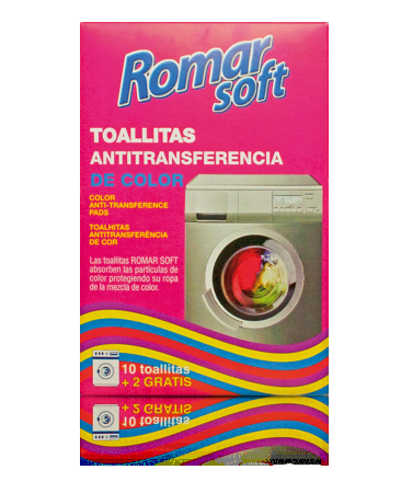 Soluții indepartare pete si inalbitori rufe - Pad anti-transfer de culoare 12buc/cutie