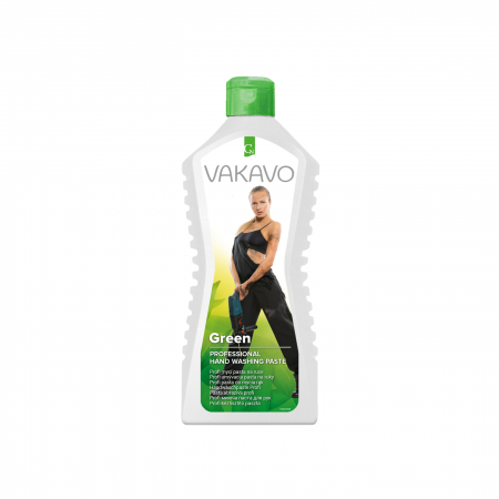 Pasta si crema abraziva pentru curatarea mainilor - Pasta abraziva profesionala pt. curatarea mainilor 600g, VAKAVO GREEN
