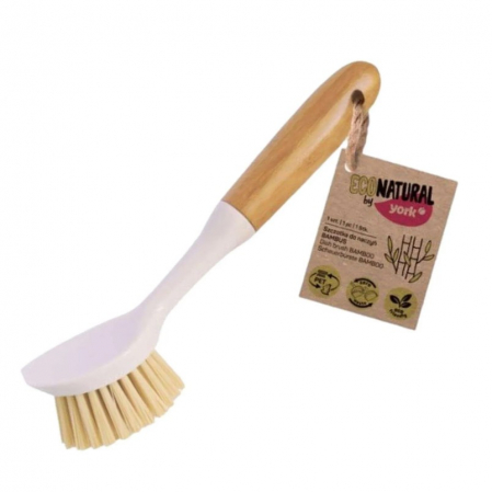 Articole menaj ECO NATURAL si materiale reciclate - Perie pentru vase cu maner de bambus, Eco Natural