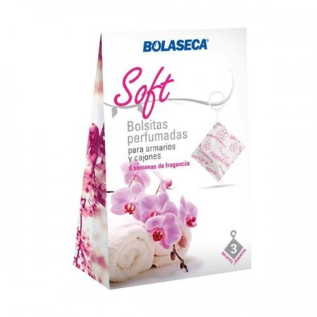 ODORIZANTI SI NEUTRALIZATORI PENTRU MIROS - Saculeti parfumati Soft Floral cu agatatoare Soft, 3 buc./set