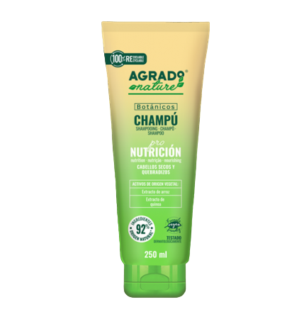 Cosmetice Naturale - Sampon nutritiv pentru par Botanicos Pro Nutrition, 250 ml