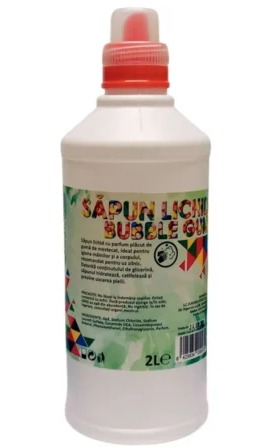 Dozatoare sapun lichid si consumabile - Sapun lichid, 2L, Bubble Gum