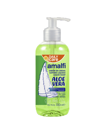 Sapun lichid,solid , spuma si sare de baie - Sapun lichid cu pompita, Aloe Vera, 300ml