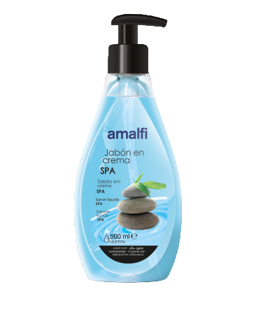 Sapun lichid,solid , spuma si sare de baie - Sapun lichid cu pompita Spa,500ml