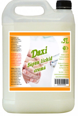 Dozatoare solutii igienizare si dezinfectare maini si consumabile - Sapun lichid perlat 5l