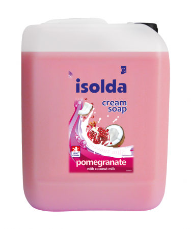 Dozatoare sapun lichid si consumabile - Sapun lichid cu parfum de rodie si cocos,5L
