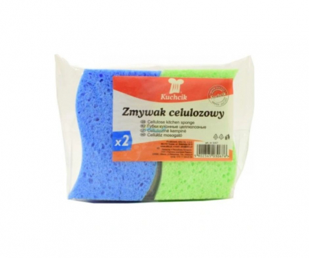 Bureti pentru vase si bucatarie - Set 2 bureti din celuloza pentru bucatarie