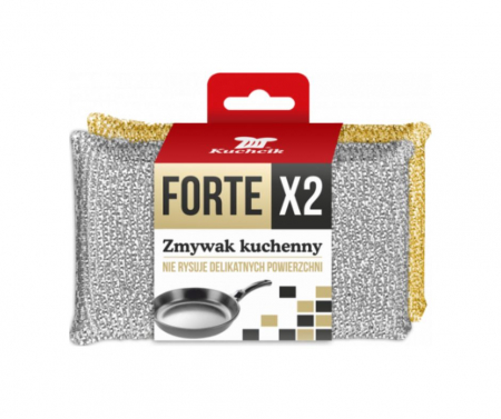 Bureti pentru vase si bucatarie - Set 2 bureti pentru vase de teflon Forte