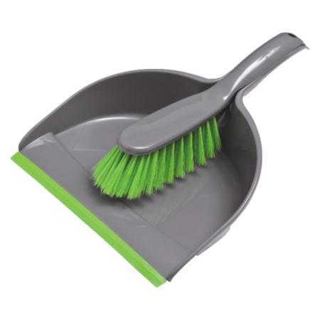 Maturi,farase si galeti simple/cu storcator - Set faras cu cauciuc + perie, Compact