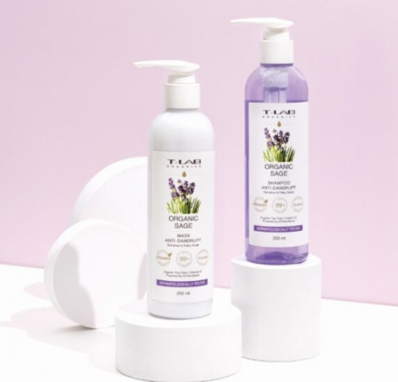 Sampon,balsam,masti si tratamente pentru par - Set ingrijire par Sampon 250ml+Masca 250ml anti-matreata ,cu extract de salvie pentru scalp sensibil