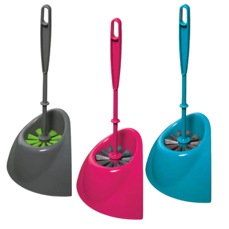 Articole si accesorii pentru baie si zona sanitara - Set perie wc +suport pentru colt